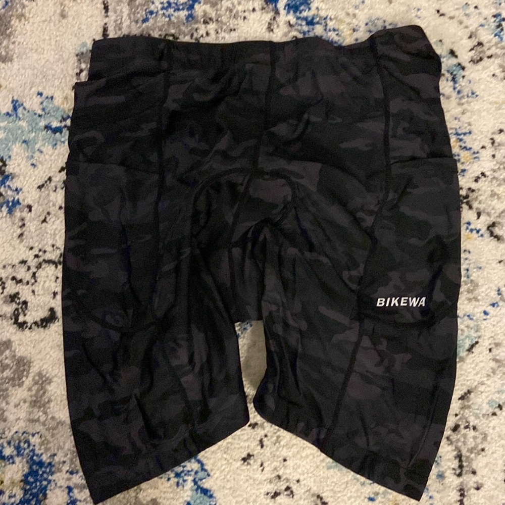 Bikewa Men's Bike Shorts 3D Padded Cycling Road Biking Riding Shorts 3XL EUC